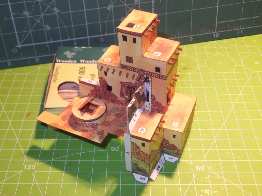 Indiánské pueblo (Plná velikost v novém okně) Indiánské pueblo