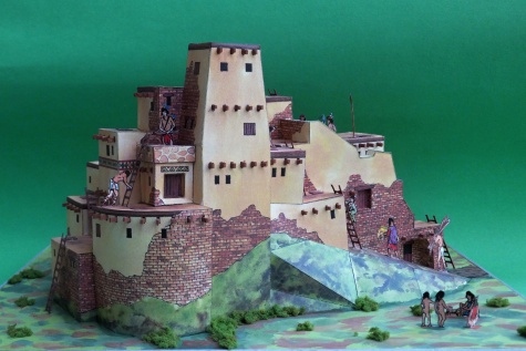 Indiánské pueblo Indiánské pueblo