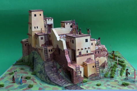 Indiánské pueblo Indiánské pueblo