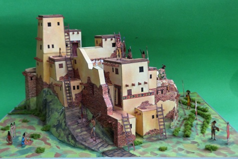 Indiánské pueblo Indiánské pueblo
