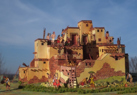 Indiánské pueblo Indiánské pueblo