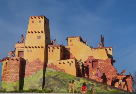 Indiánské pueblo Indiánské pueblo