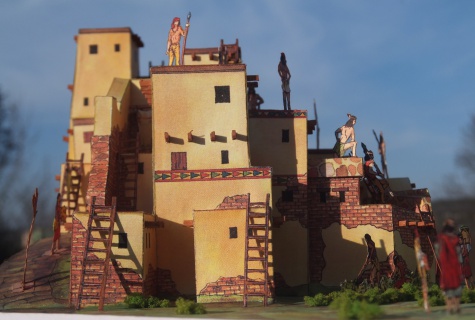 Indiánské pueblo Indiánské pueblo