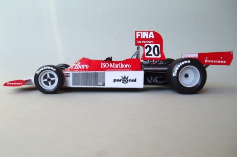 Williams FW02 ISO Marlboro (1974; Robarts)