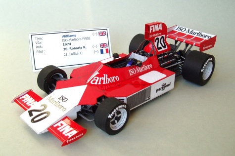 Williams FW02 ISO Marlboro (1974; Robarts)