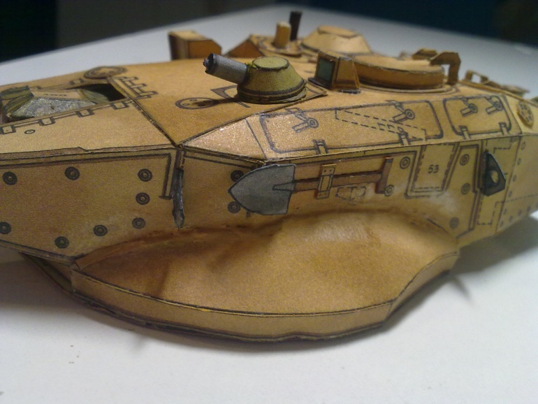 Izraelský tank Merkava (Plná velikost v novém okně) Izraelský tank Merkava