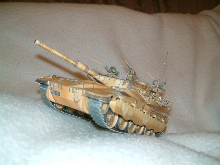 Izraelský tank Merkava (Plná velikost v novém okně) Izraelský tank Merkava