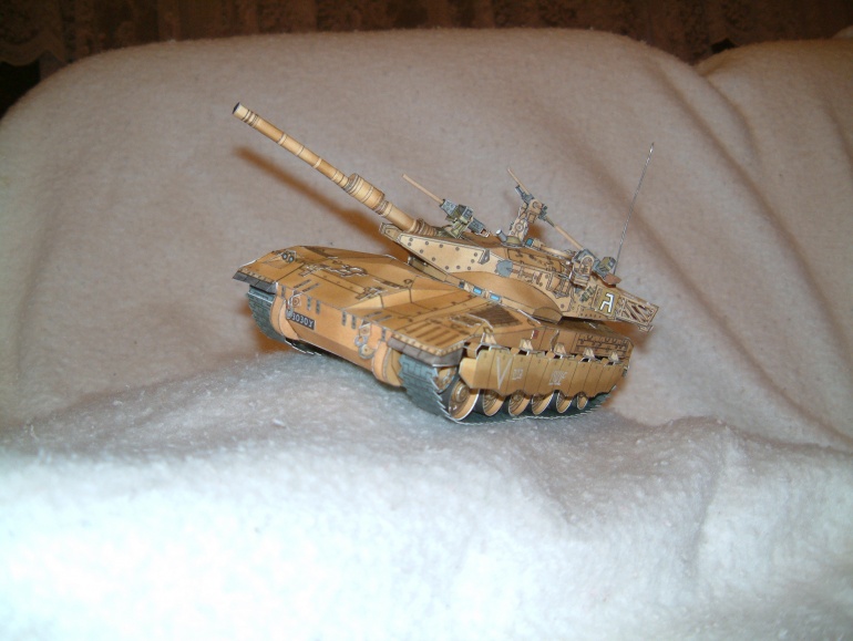 Izraelský tank Merkava (Plná velikost v novém okně) Izraelský tank Merkava
