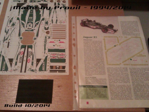 Jaguar R1 - (8) Johnny Herbert Jaguar R1 - (8) Johnny Herbert