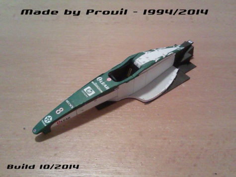 Jaguar R1 - (8) Johnny Herbert Jaguar R1 - (8) Johnny Herbert