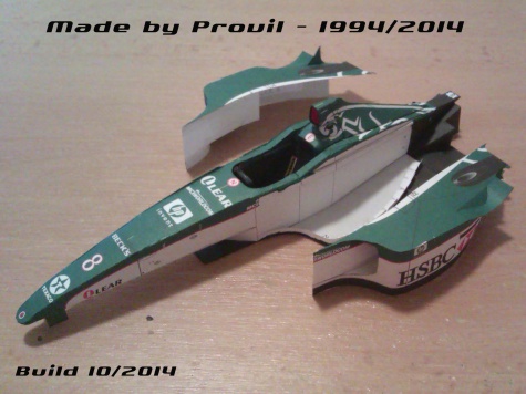 Jaguar R1 - (8) Johnny Herbert Jaguar R1 - (8) Johnny Herbert
