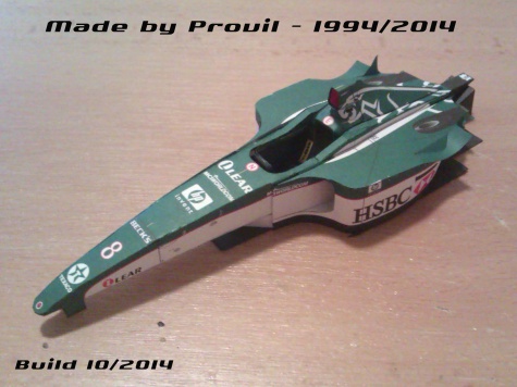 Jaguar R1 - (8) Johnny Herbert Jaguar R1 - (8) Johnny Herbert
