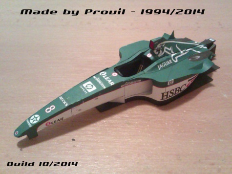 Jaguar R1 - (8) Johnny Herbert Jaguar R1 - (8) Johnny Herbert