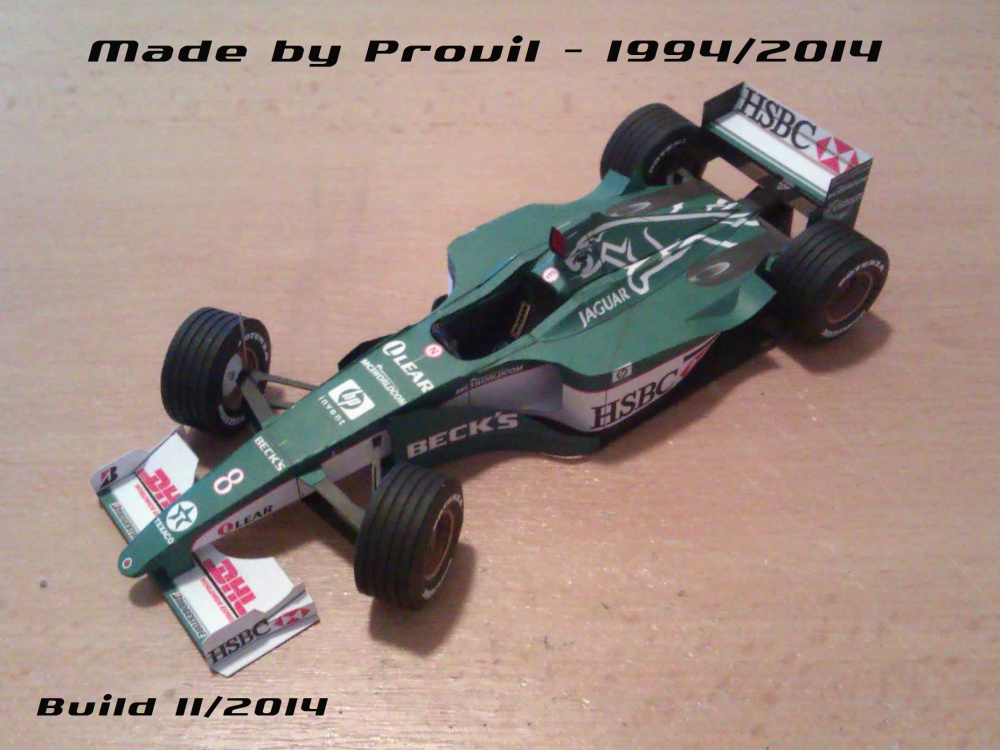 Jaguar R1 - (8) Johnny Herbert (Plná velikost v novém okně) Jaguar R1 - (8) Johnny Herbert