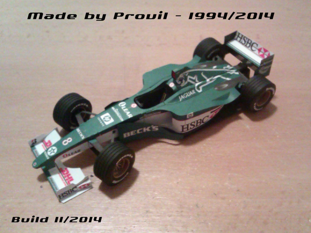 Jaguar R1 - (8) Johnny Herbert (Plná velikost v novém okně) Jaguar R1 - (8) Johnny Herbert