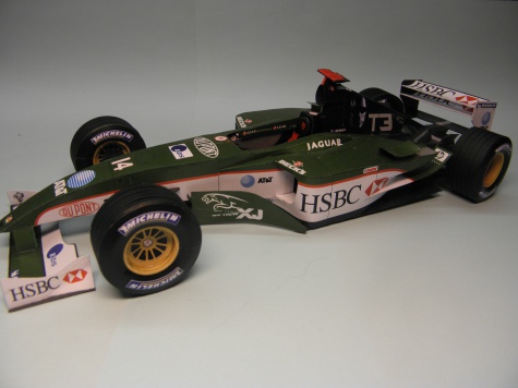 Jaguar R4, 2003, M. Webber, GP Anglie Jaguar R4, 2003, M. Webber, GP Anglie