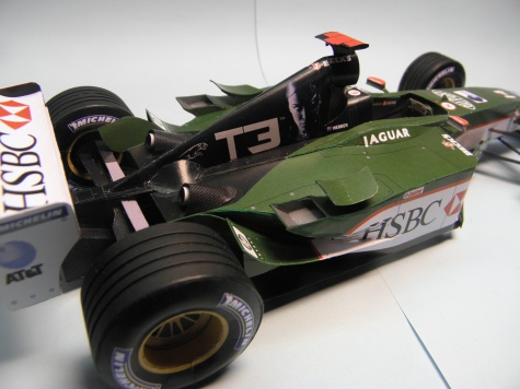 Jaguar R4, 2003, M. Webber, GP Anglie Jaguar R4, 2003, M. Webber, GP Anglie