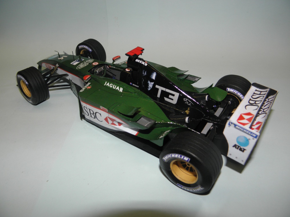 Jaguar R4, 2003, M. Webber, GP Anglie (Plná velikost v novém okně) Jaguar R4, 2003, M. Webber, GP Anglie