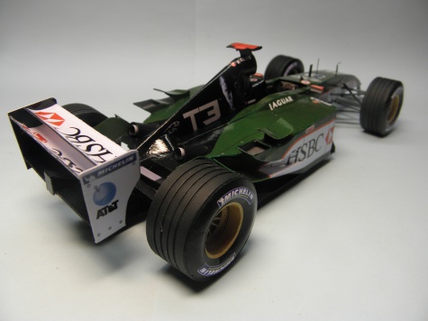 Jaguar R4, 2003, M. Webber, GP Anglie Jaguar R4, 2003, M. Webber, GP Anglie