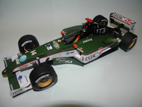 Jaguar R4, 2003, M. Webber, GP Anglie Jaguar R4, 2003, M. Webber, GP Anglie