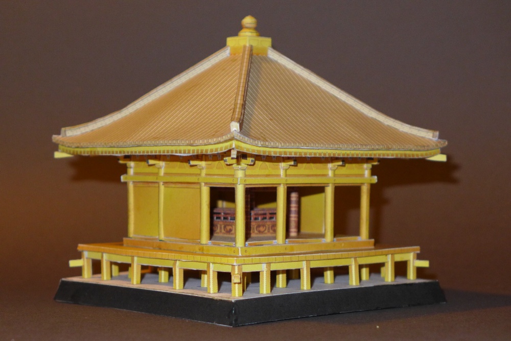 Japan Chuson-ji Temple Konjiki-do (Golden Hall)