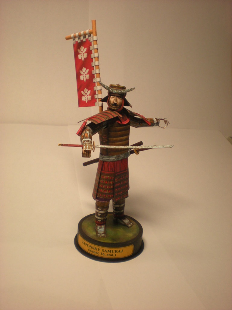 Japonský samuraj (Plná velikost v novém okně) Japonský samuraj