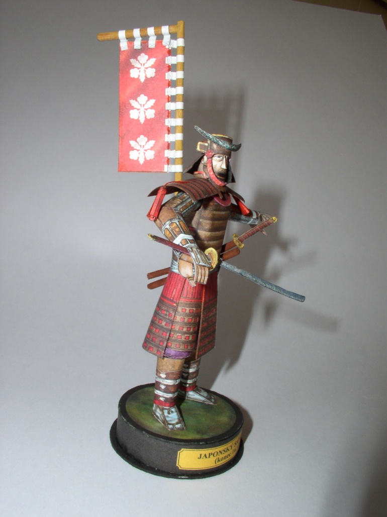 Japonský samuraj (Plná velikost v novém okně) Japonský samuraj