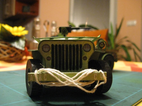 Jeep Willys MB s přívěsem Jeep Willys MB s přívěsem