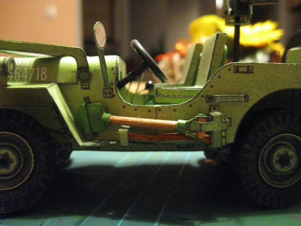 Jeep Willys MB s přívěsem (Plná velikost v novém okně) Jeep Willys MB s přívěsem