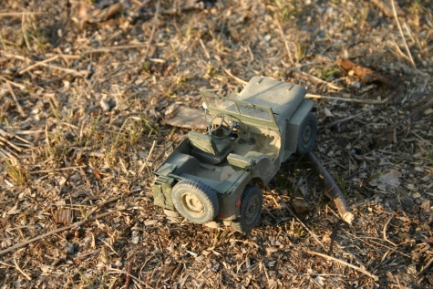 Jeep Willys                                        Nemecko, Torgau 25. apr�l 1945