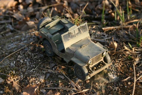 Jeep Willys                                        Nemecko, Torgau 25. apr�l 1945