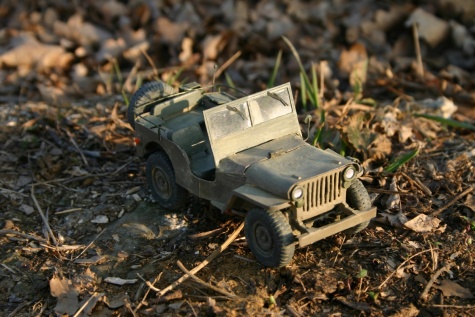 Jeep Willys                                        Nemecko, Torgau 25. apr�l 1945