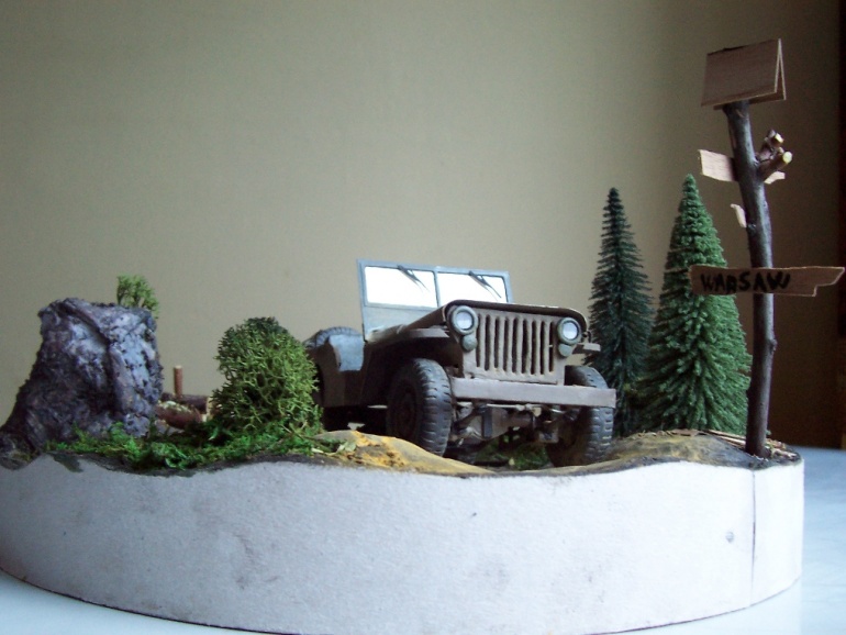 Jeep Willys Nemecko, Torgau 25. apríl 1945 (Plná velikost v novém okně) Jeep Willys Nemecko, Torgau 25. apríl 1945