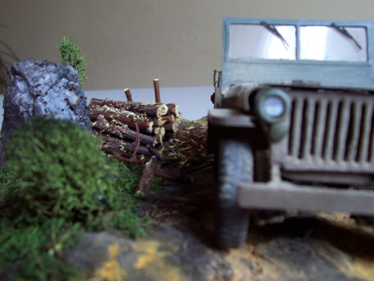 Jeep Willys Nemecko, Torgau 25. apríl 1945 (Plná velikost v novém okně) Jeep Willys Nemecko, Torgau 25. apríl 1945