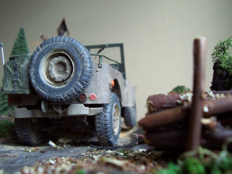 Jeep Willys                                        Nemecko, Torgau 25. apr�l 1945