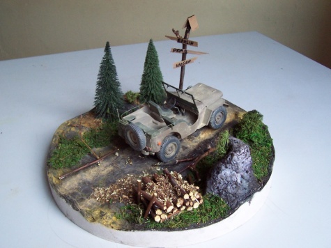 Jeep Willys                                        Nemecko, Torgau 25. apr�l 1945