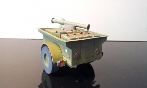 Jeep Williys MB s přívěsem Jeep Williys MB s přívěsem