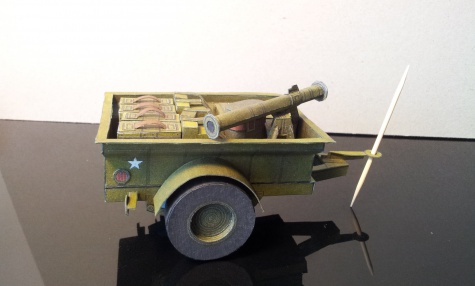 Jeep Williys MB s přívěsem Jeep Williys MB s přívěsem