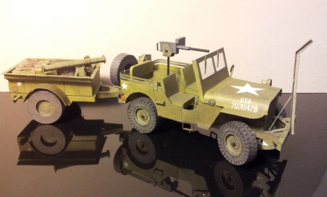 Jeep Williys MB s p��v�sem