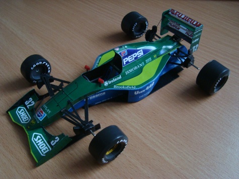 Jordan 191 - 1991 - Alessandro Zanardi Jordan 191 - 1991 - Alessandro Zanardi