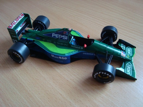 Jordan 191 - 1991 - Alessandro Zanardi Jordan 191 - 1991 - Alessandro Zanardi