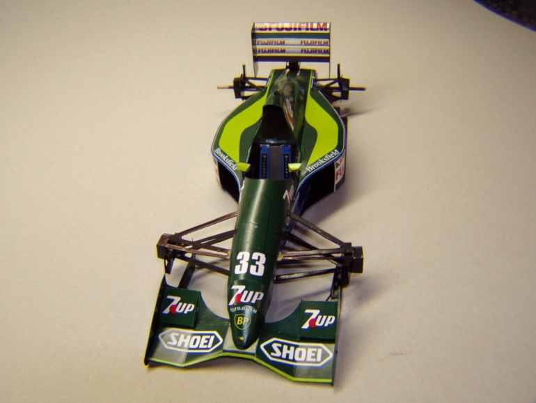 Jordan 191, 1991, A. De Cesaris (Plná velikost v novém okně) Jordan 191, 1991, A. De Cesaris