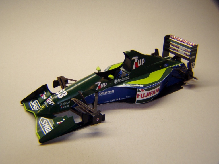Jordan 191, 1991, A. De Cesaris (Plná velikost v novém okně) Jordan 191, 1991, A. De Cesaris