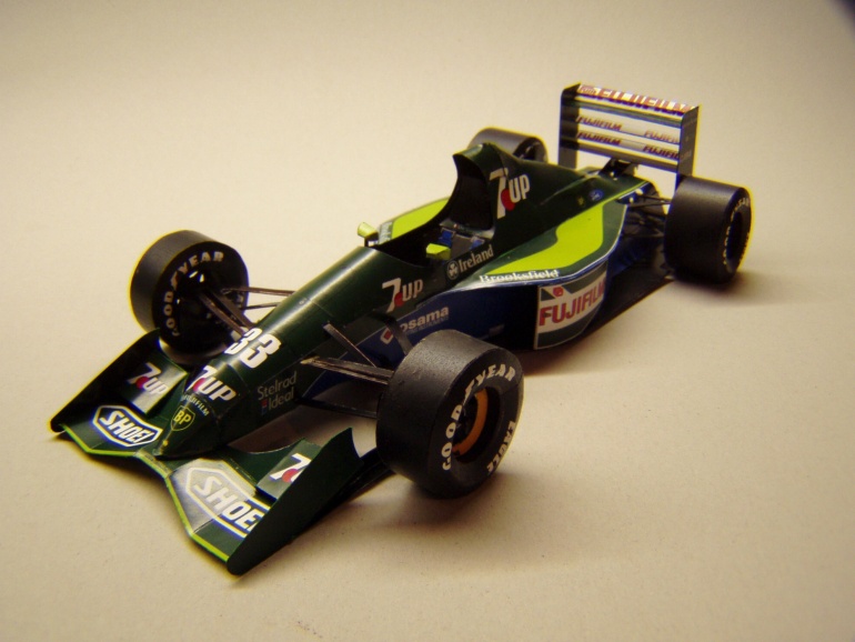 Jordan 191, 1991, A. De Cesaris (Plná velikost v novém okně) Jordan 191, 1991, A. De Cesaris