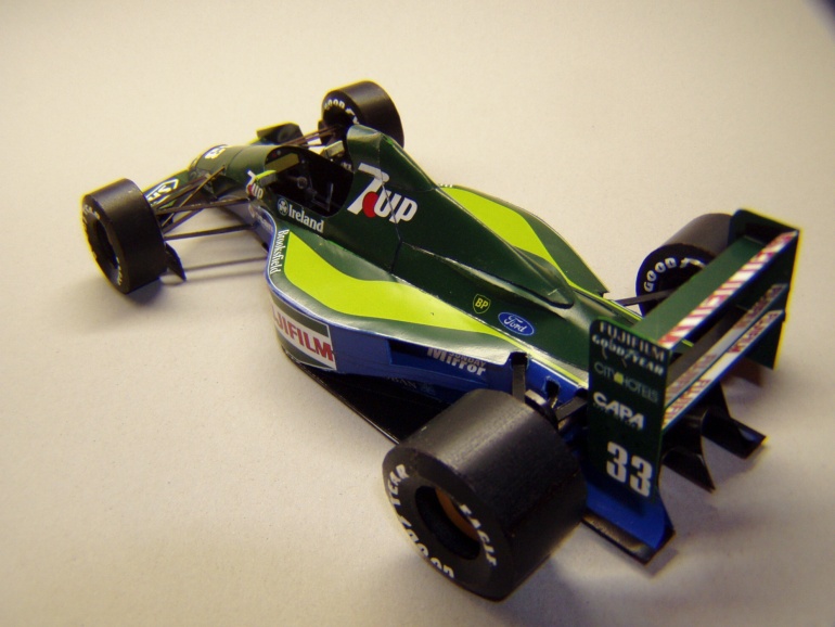 Jordan 191, 1991, A. De Cesaris (Plná velikost v novém okně) Jordan 191, 1991, A. De Cesaris