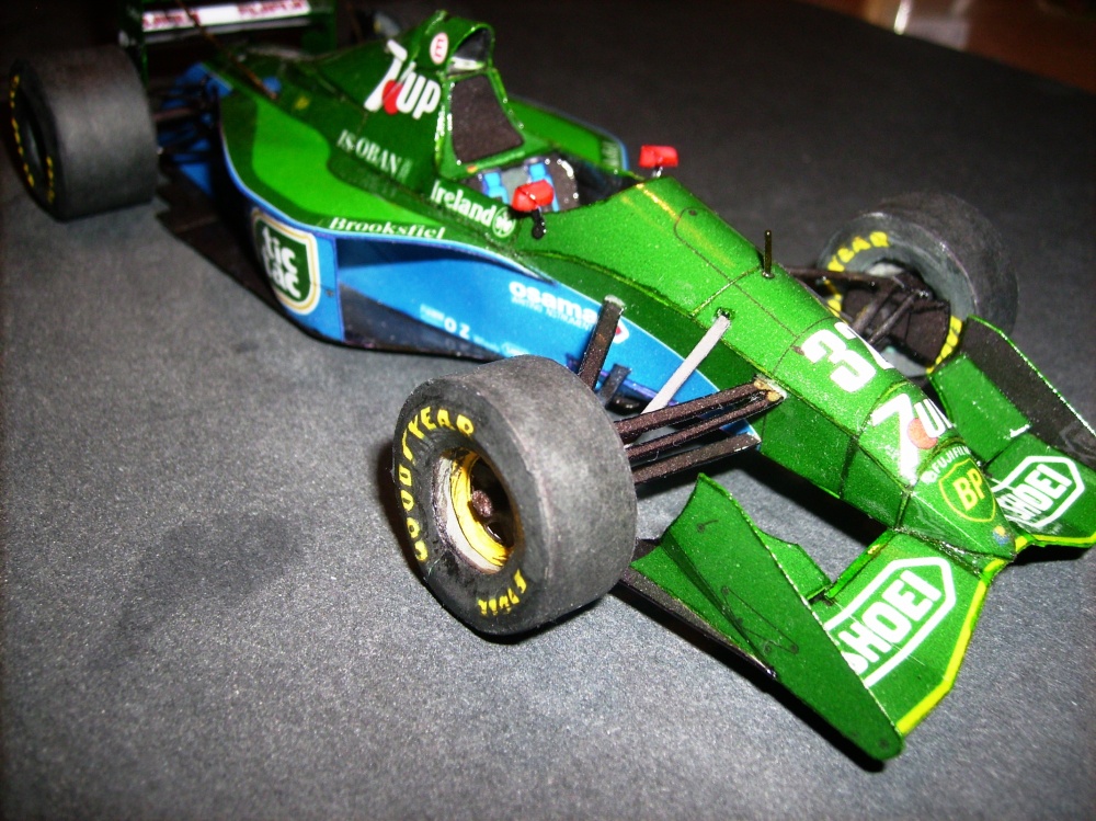 Jordan 191 - Michael Schumacher (Plná velikost v novém okně) Jordan 191 - Michael Schumacher