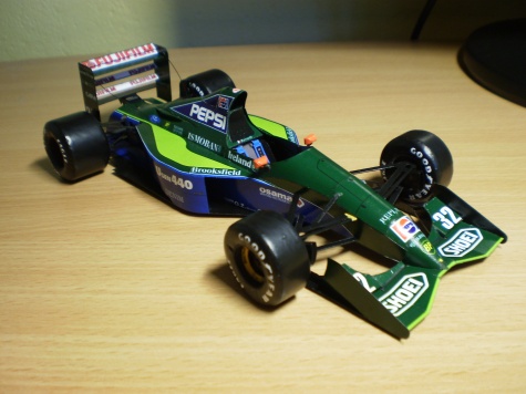 Jordan 191 A. Zanardi ,Suzuka 1991