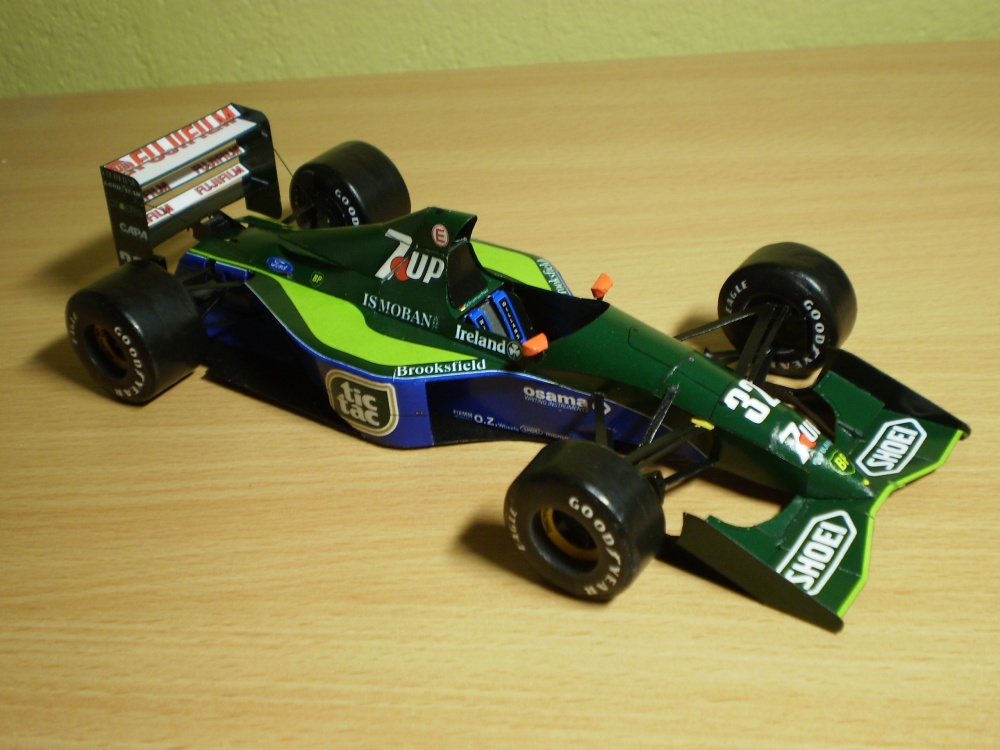 Jordan 191 M. Schumacher, Belgie 1991 (Pln� velikost v nov�m okn�) Jordan 191 M. Schumacher, Belgie 1991