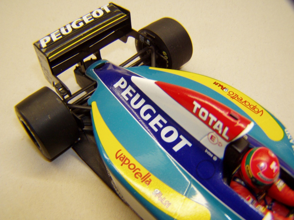 Jordan 195, 1995, R. Barrichello (Plná velikost v novém okně) Jordan 195, 1995, R. Barrichello