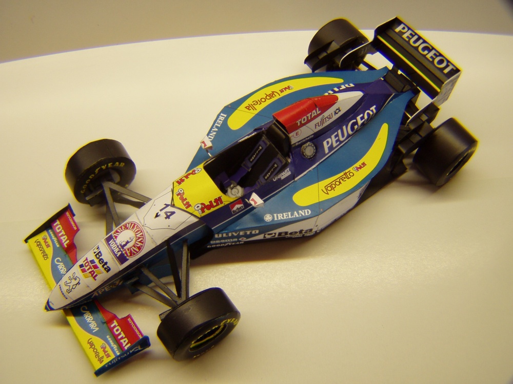 Jordan 195, 1995, R. Barrichello (Plná velikost v novém okně) Jordan 195, 1995, R. Barrichello